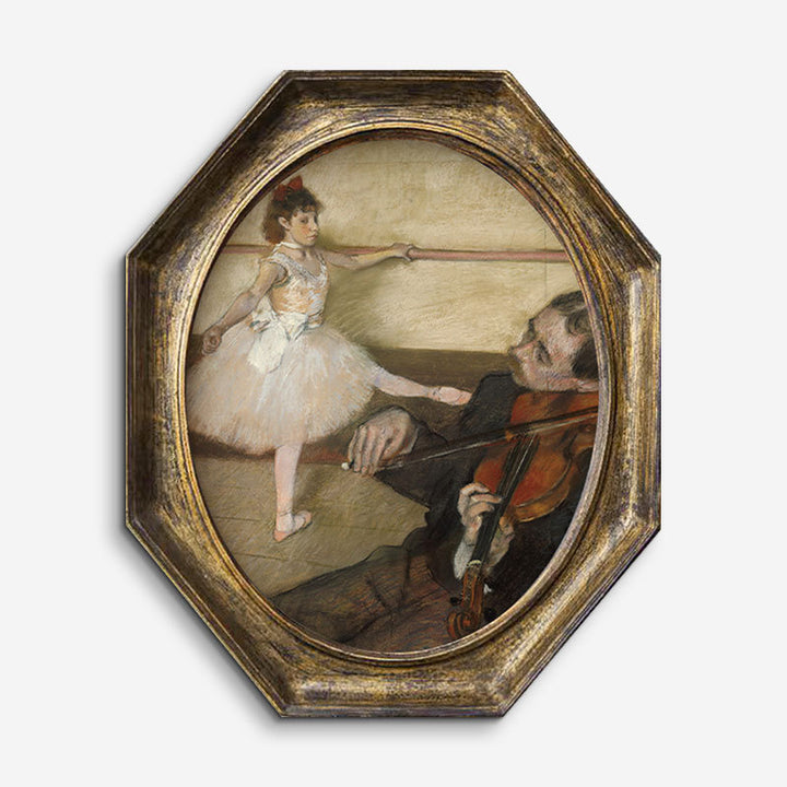 Vintage-inspired Floral Mounted Wall Art