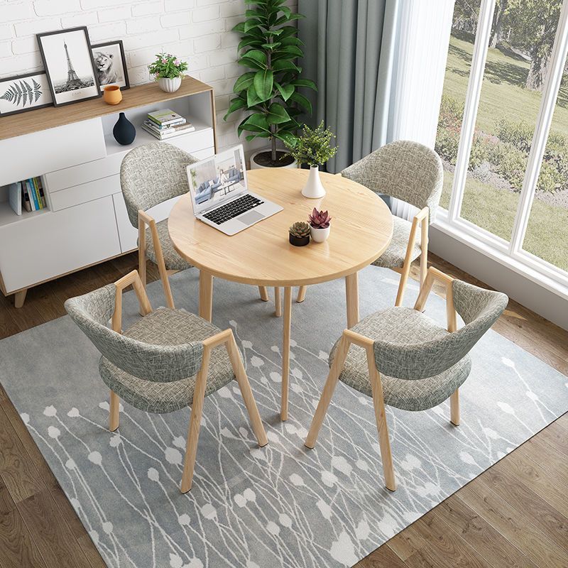 Dining chair with ergonomic upholstery and modern design Kalsten