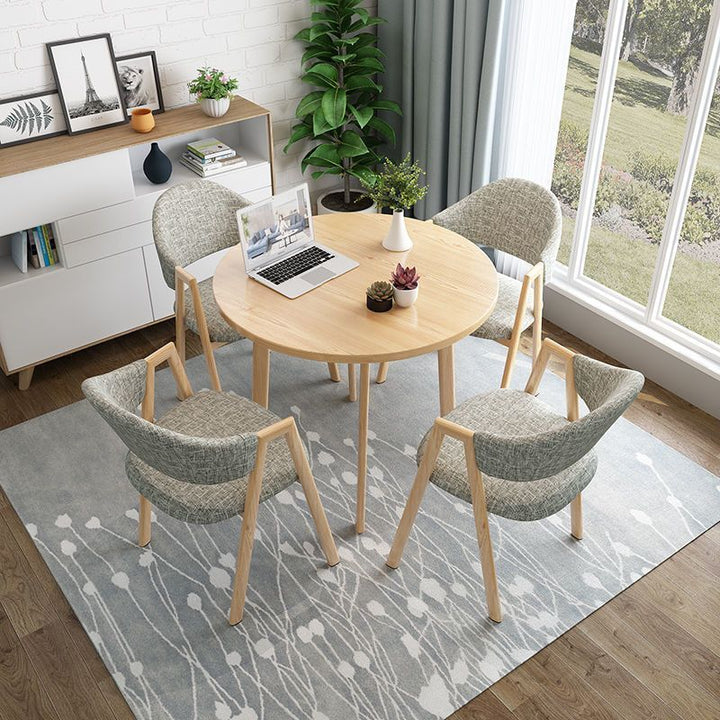 Dining chair with ergonomic upholstery and modern design Kalsten
