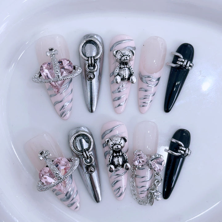 Glamorous Decorative Nail Tips
