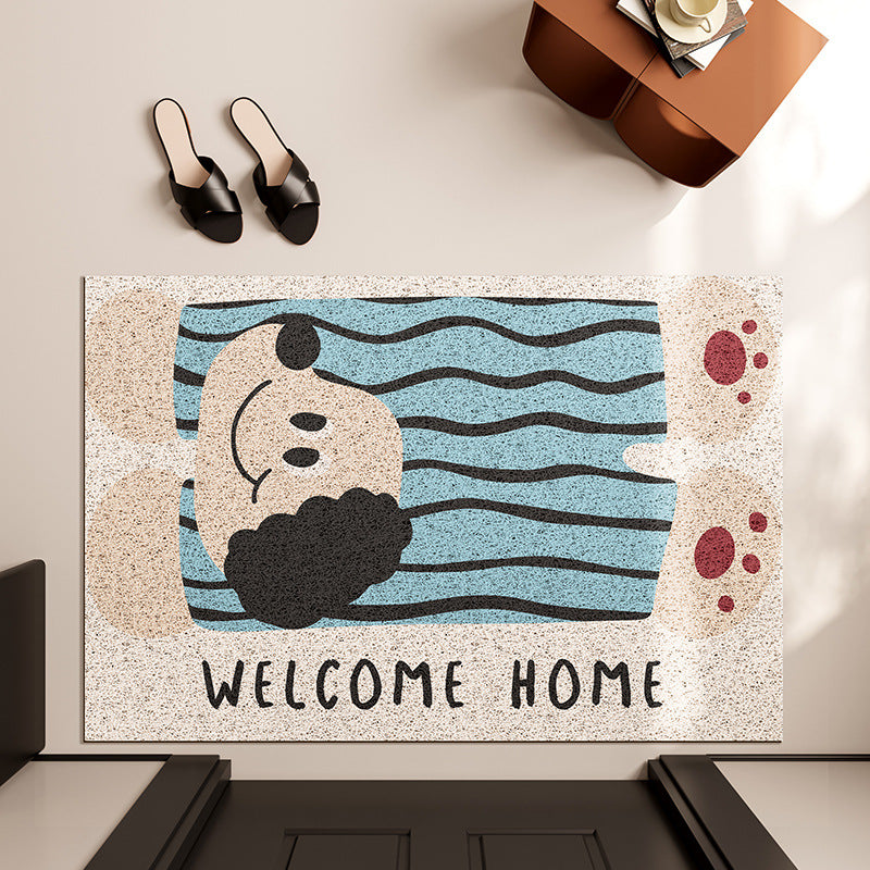Cat-Themed Welcome Mat