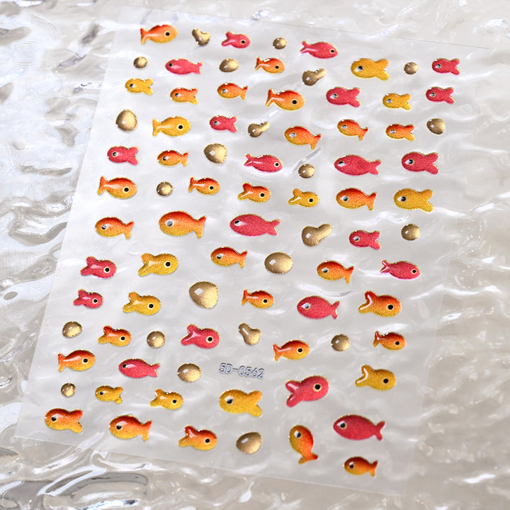 Cat-Themed Nail Art Decoration Set