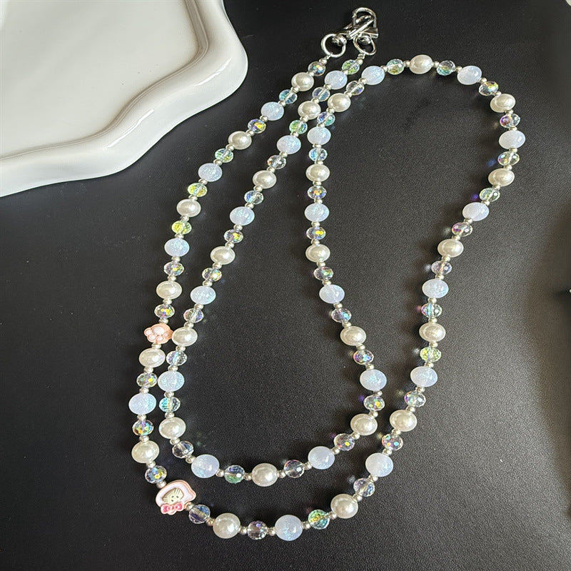 Elegant Multi-Layer Beaded Necklace Kalsten