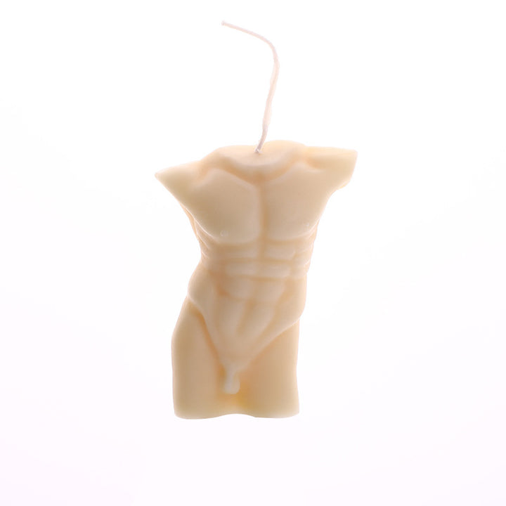 Sculptural Female Torso Scented Soy Wax Body Candle