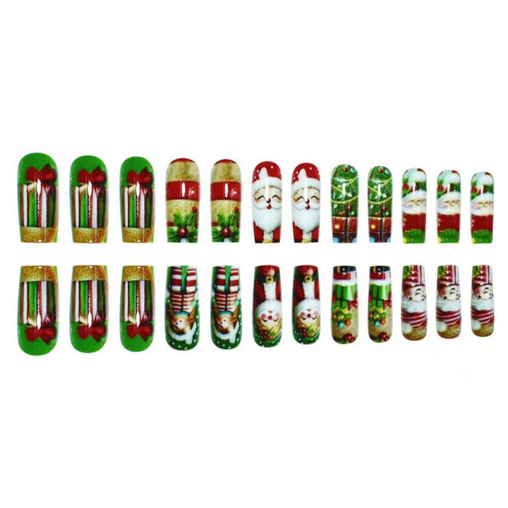 Festive Holiday Themed Nail Art Kalsten