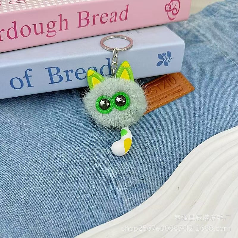 Cute Plush Cat Keychain Accessory Kalsten