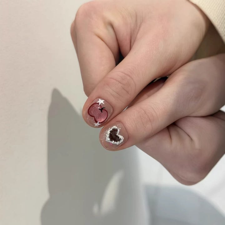 Artistic Press-On Nail Designs