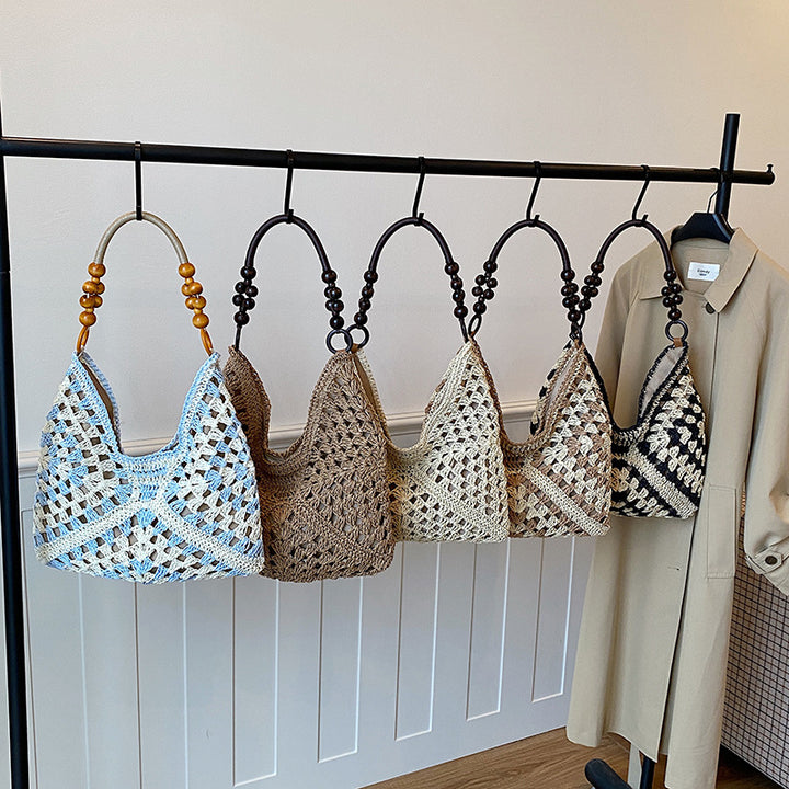 WoChic Boho Crochet Handbag Kalsten
