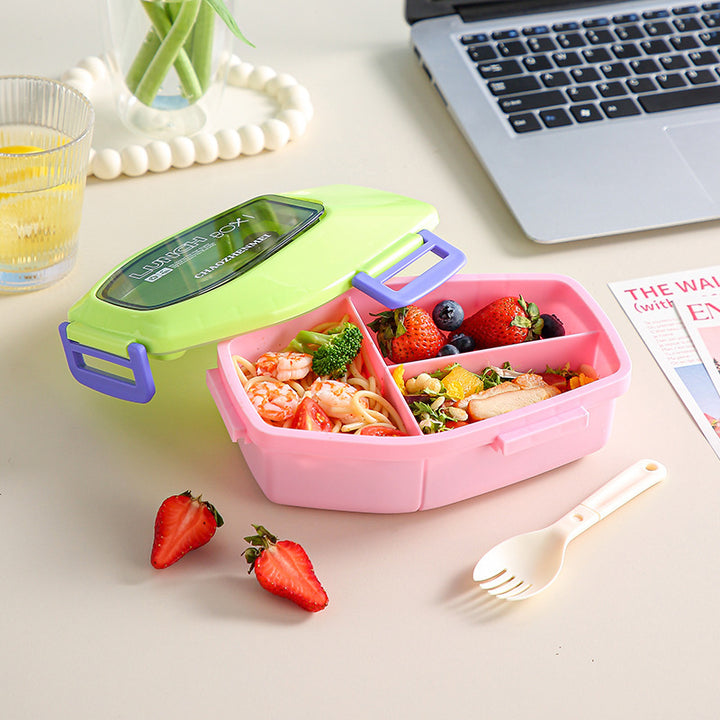 Multi-Compartment Food Storage Lunch Box