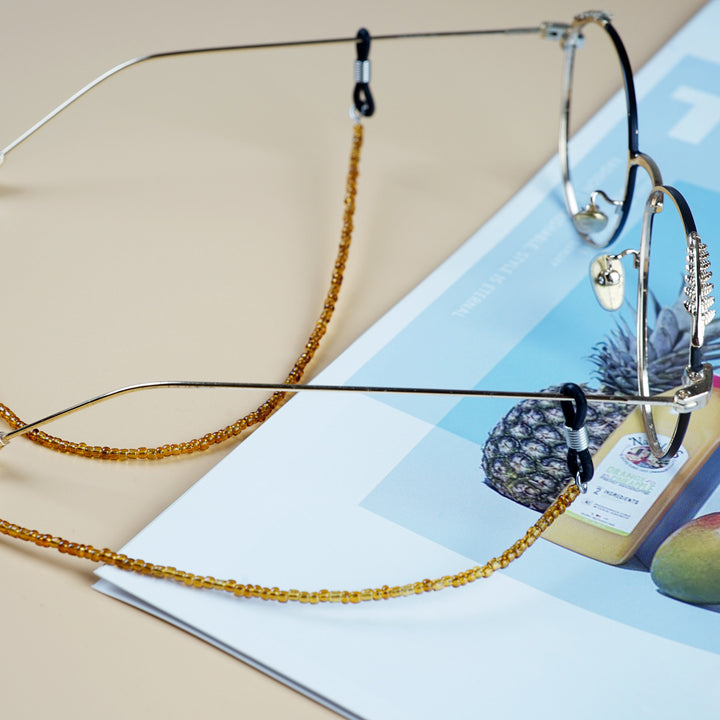 Crystal-Accented Eyewear Holder Chain Kalsten