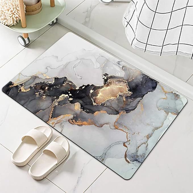 Stylish Water-Resistant Bath Mat Kalsten