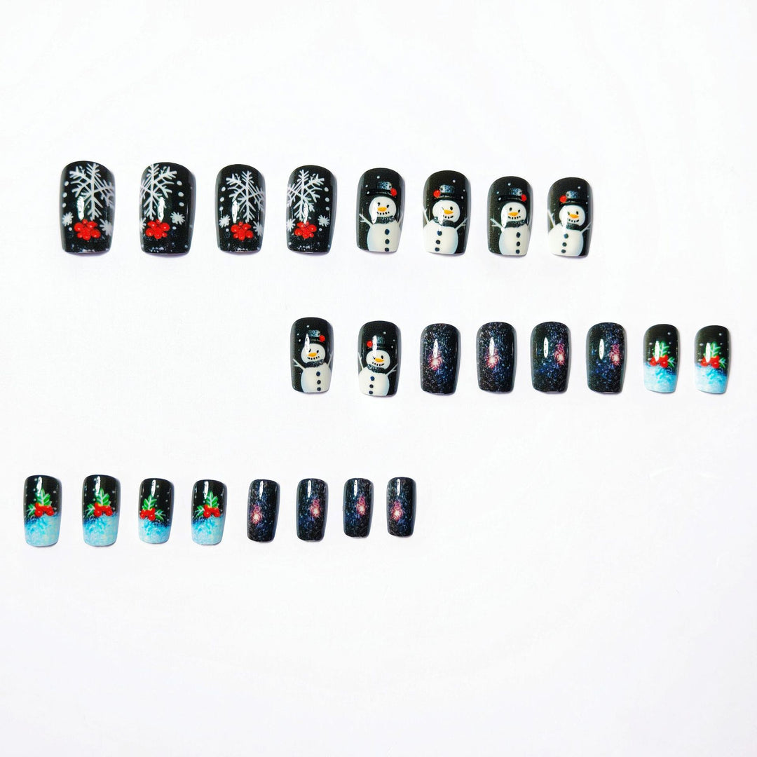 Festive Holiday Nail Art Set Kalsten