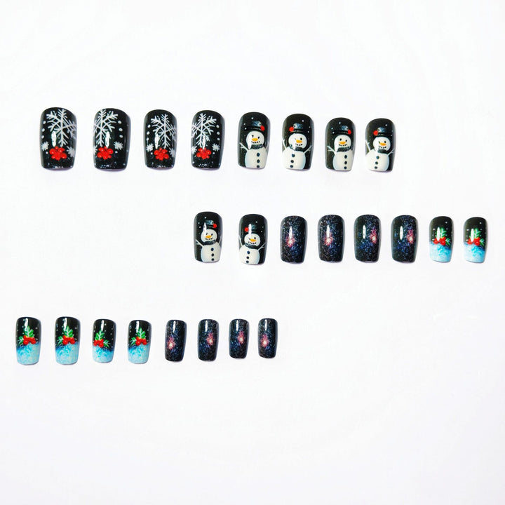 Festive Holiday Nail Art Set Kalsten