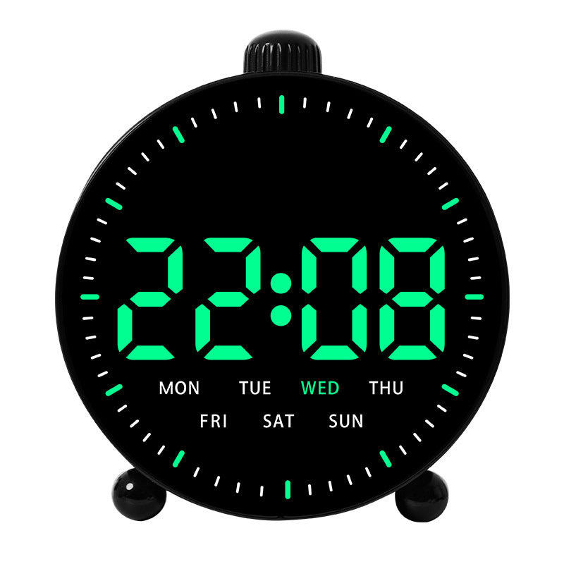 Digital desk clock with LED display and date Kalsten