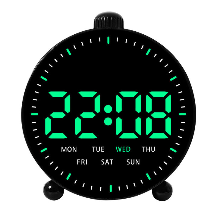 Digital desk clock with LED display and date Kalsten