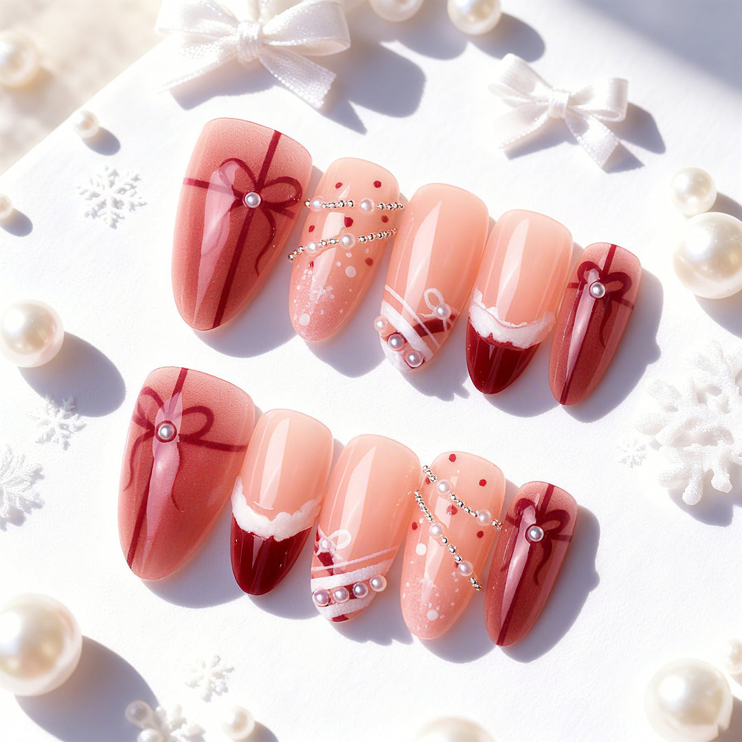 Glamorous Press-On Nail Art Set Kalsten