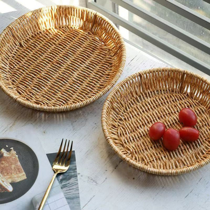 Handwoven Decorative Storage Tray Kalsten