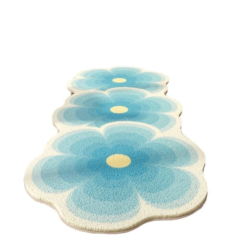 Flower Patterned Area Rug Kalsten
