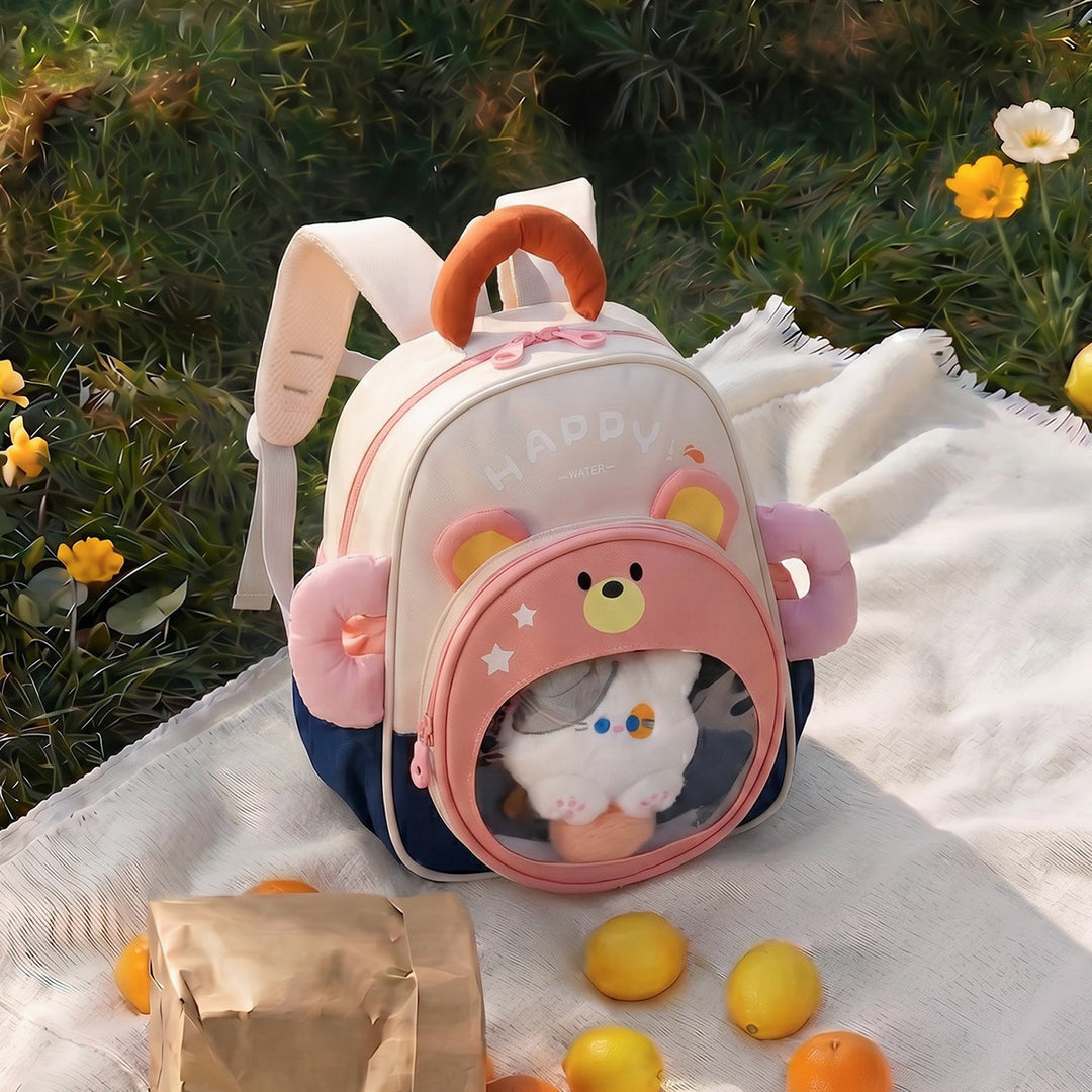 Playful Bear-Themed Backpack Kalsten