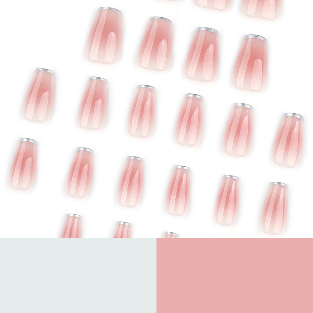 Elegant Nail Extensions with Translucent French Tip Kalsten