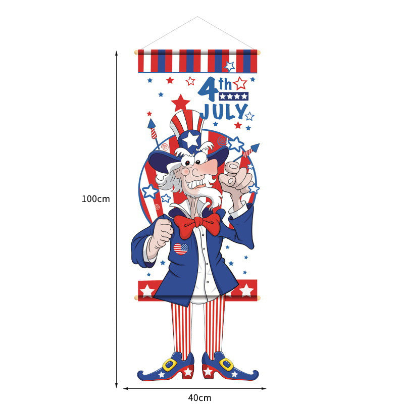 Festive Fourth of July Decorative Banner