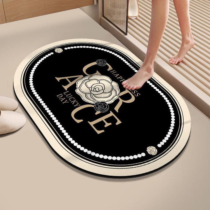 Decorative Bathroom Mat for Comfortable Floor Styling