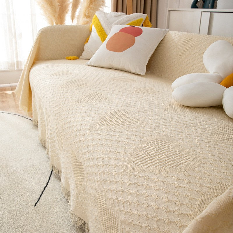 Decorative Woven Throw Blanket