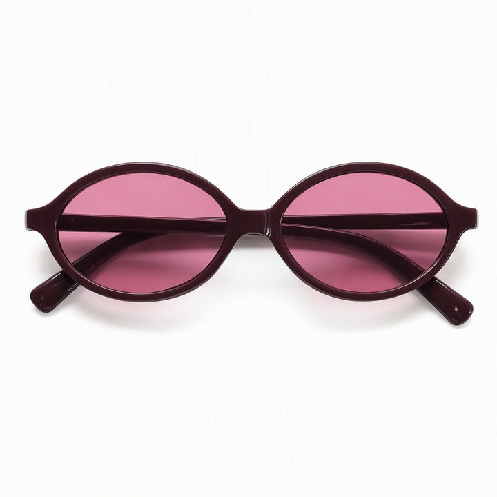 Vintage Oval Frame Sunglasses Kalsten
