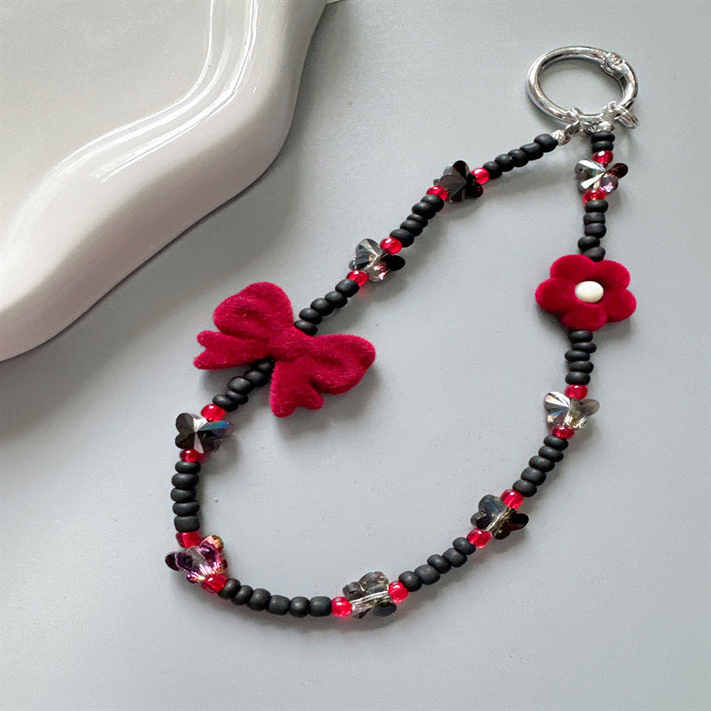 Cute Beaded Charm Phone Strap Kalsten