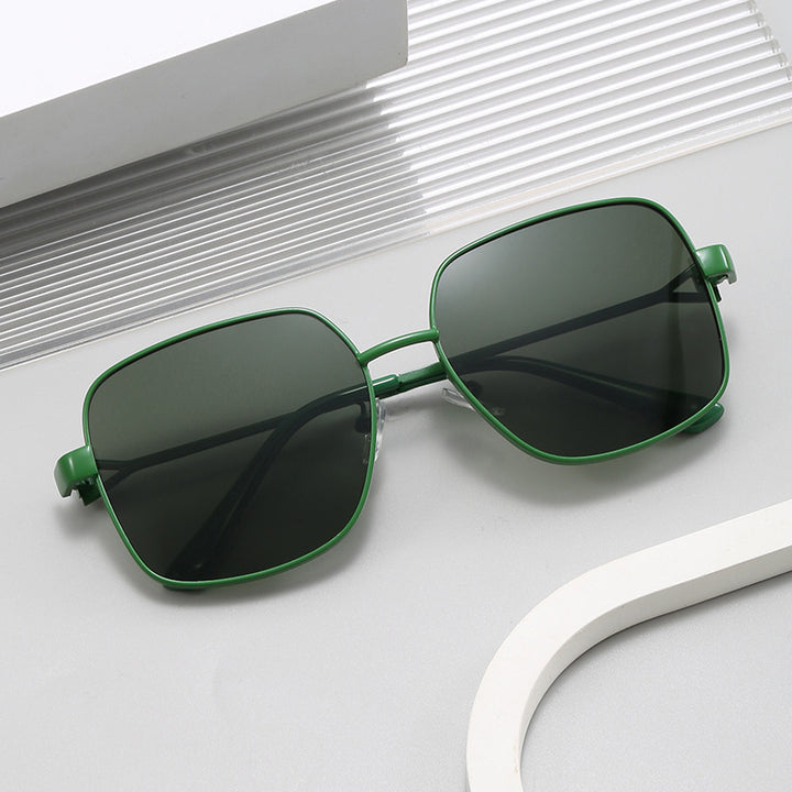 Women's square sunglasses with fashionable and sturdy frame Kalsten