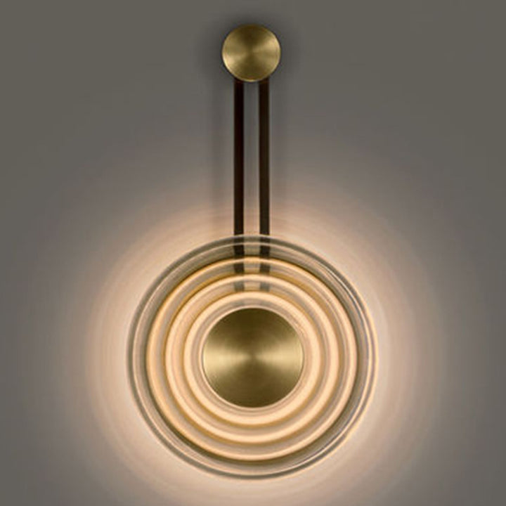 Modern Circular LED Wall Light Fixture