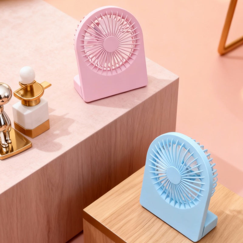 Women's portable USB fan with versatile tilt mechanism Kalsten