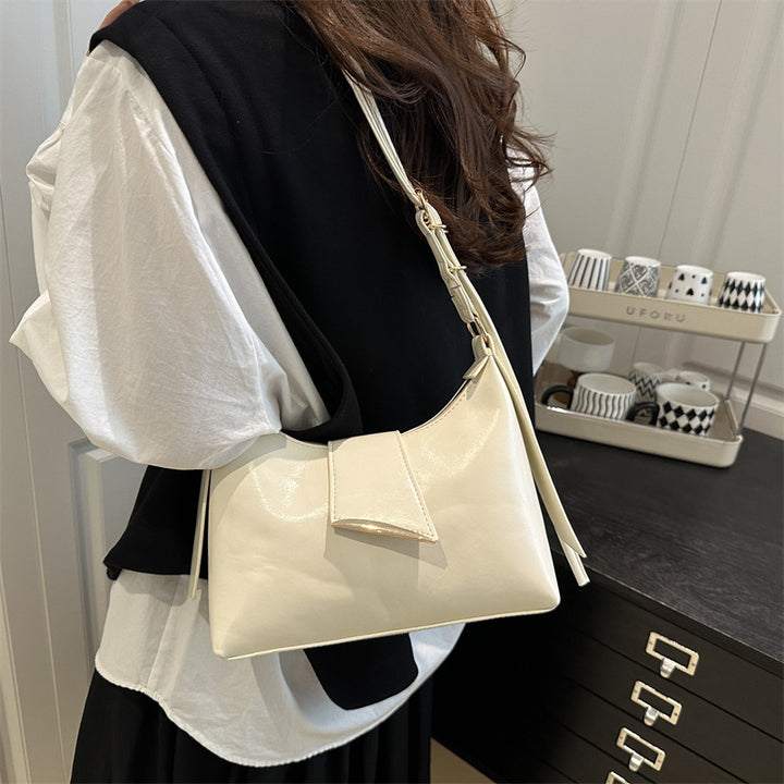 Luxurious Patent Leather Shoulder Bag Kalsten