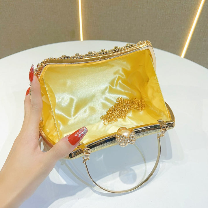 Beaded Evening Shoulder Bag
