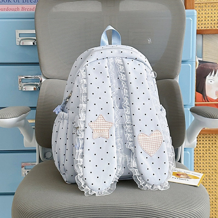 Bunny Ears Design Backpack Kalsten