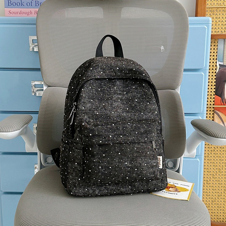 Stylish Polka Dot Everyday Backpack Kalsten