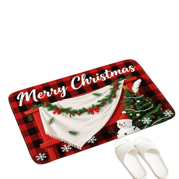 Christmas-Themed Indoor Doormat