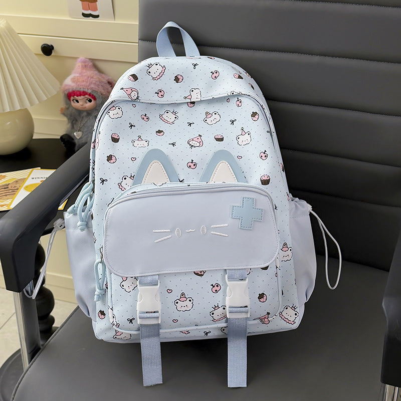 Cartoon-Themed Cat Ears Backpack Kalsten