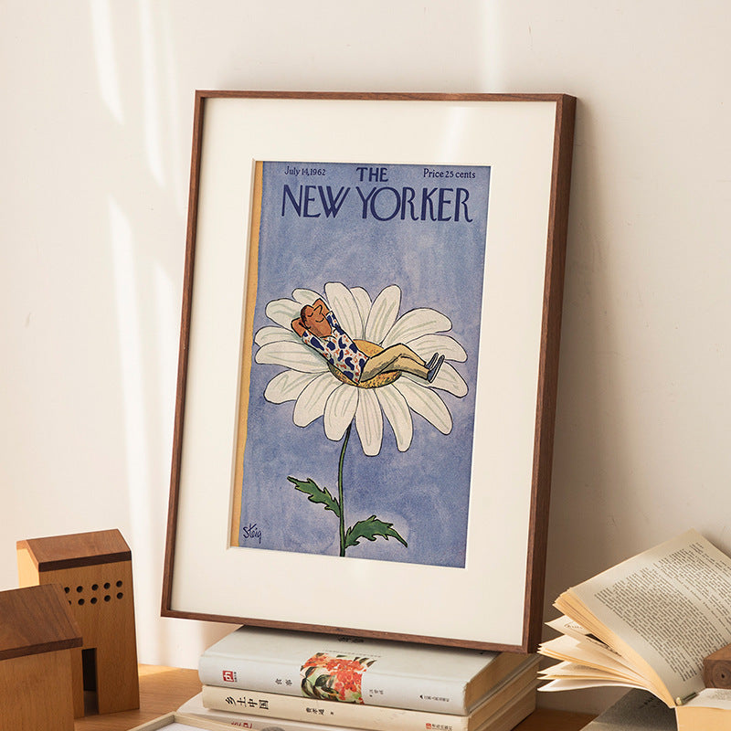 Framed Botanical Wall Art for Home Decor
