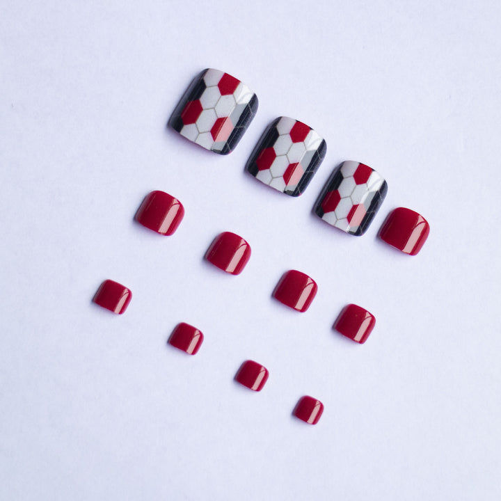 Decorative Pedicure Nail Art