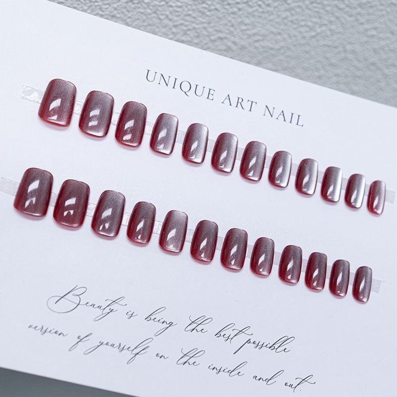 Elegant Gel Acrylic Press-On Nails