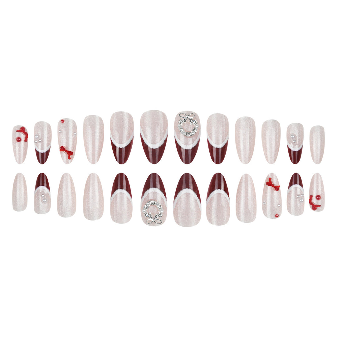 Decorative Holiday-Themed Press-On Nails Kalsten