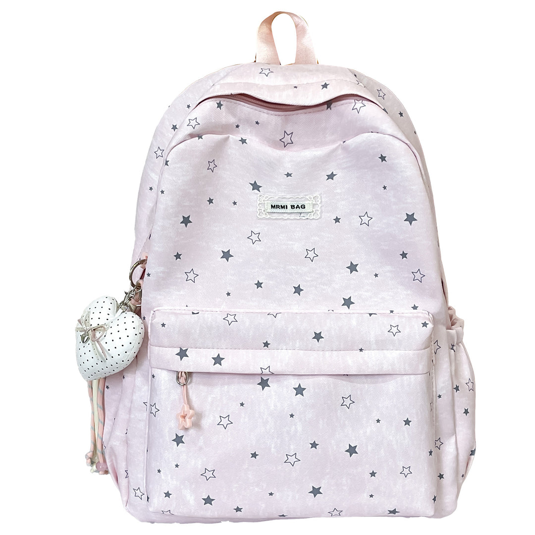 Star-Patterned Casual Backpack Kalsten