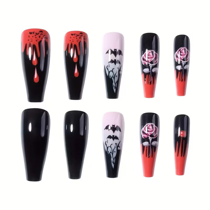 Halloween-Themed Art Press-On Nails Kalsten