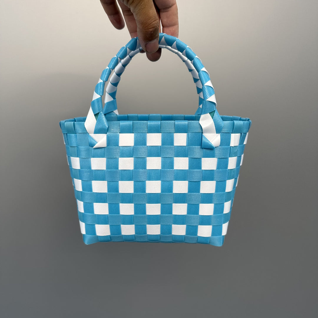 Playful and Colorful Basket Bag Kalsten