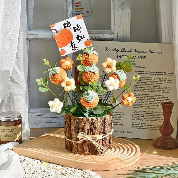 Artistic Crochet Floral Decoration