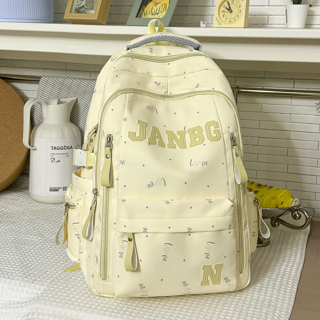 Stylish Non-Transparent Fabric Backpack Kalsten
