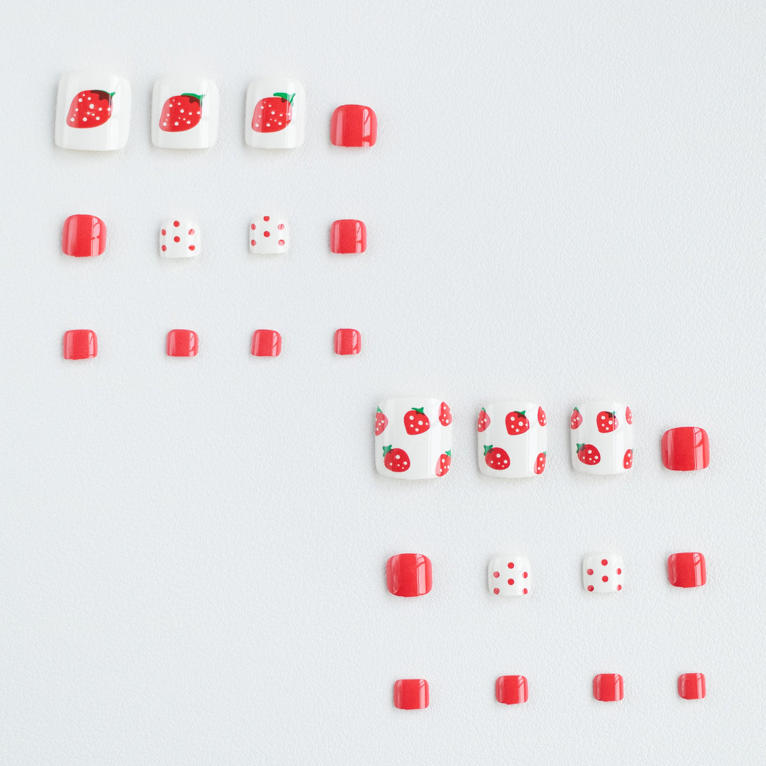 Trendy Pedicure Nail Art