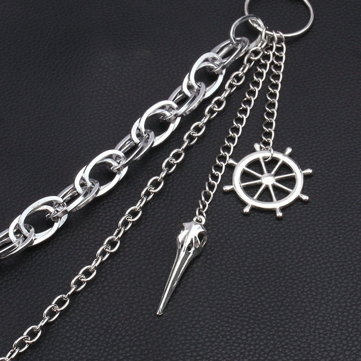 Fashionable keychain with maritime details Kalsten