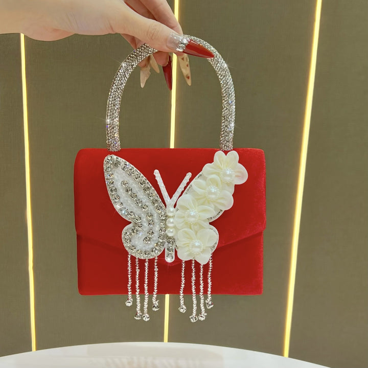 Decorative Butterfly Handbag